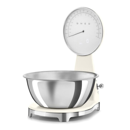 Smeg Smeg Electronic Kitchen Scale 5kg-1g Cream - KSF01CRWW 2