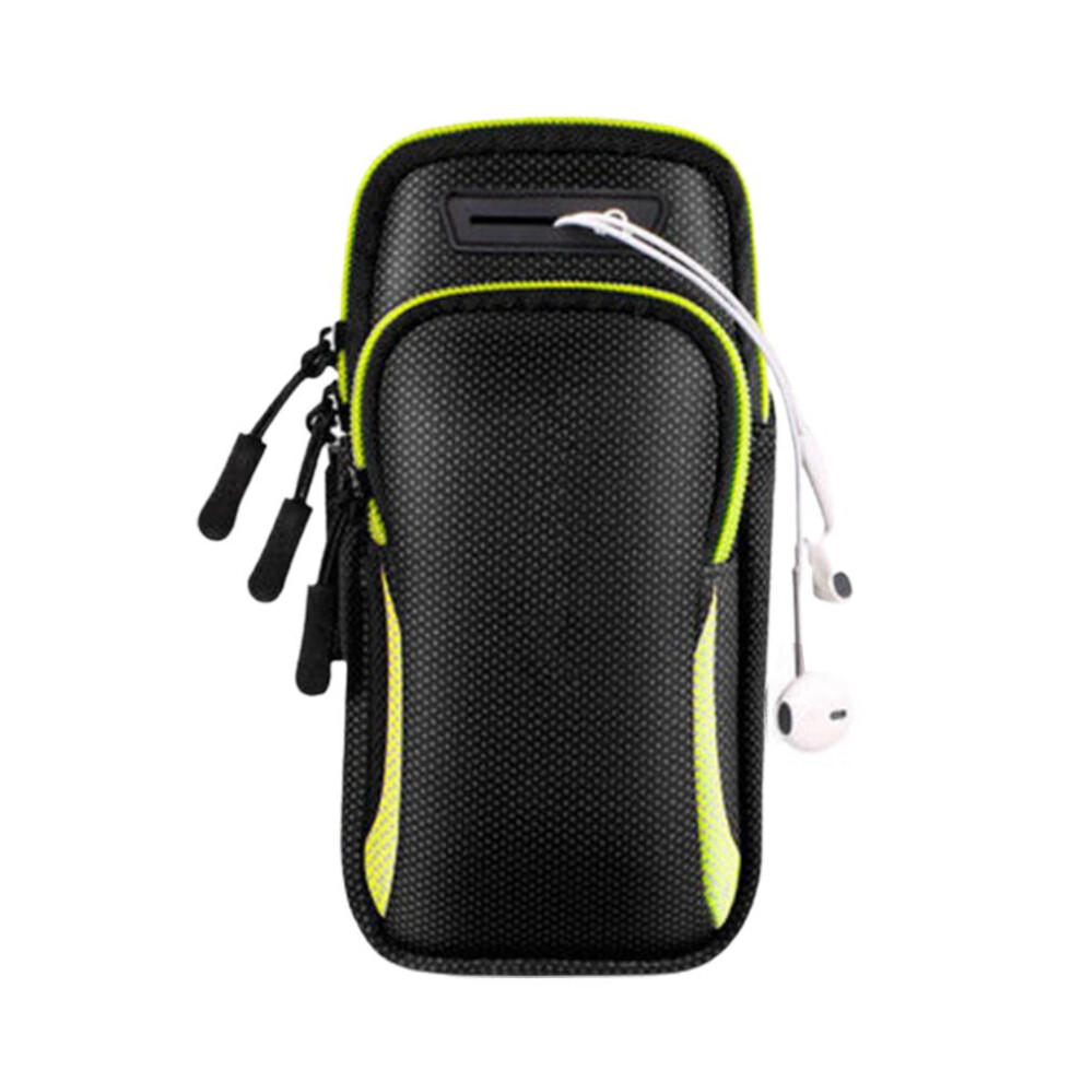 Adjustable Sweatproof Armband Phone Case For Running Workout Exercise Sports Arm Bands With Headphone Jack And Double Hook & Loop Fastener 9139052247758
