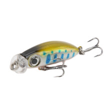 Leurre de pêche classique à profil plat, doté d'hameçons Fusion19 robustes et pointus. Leurre dur pour la pêche du bar en surface, avec une