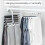 Οργανωτής ντουλάπας βαρέως τύπου, κρεμάστρα παντελονιών, ενισχυμένο ανοξείδωτο 3