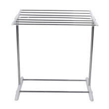 Étendoir à linge pour usage intérieur et extérieur, en acier inoxydable robuste, design compact pour un rangement optimal, idéal pour les