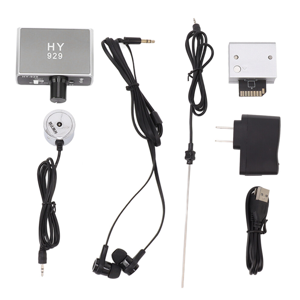 Water Pipe Leakage Monitor Sound Amplifier Leak Tester Dual Probe Underground Pipe Detector For Construction Pipeline Detection Strong Penetrability A 9198585089754