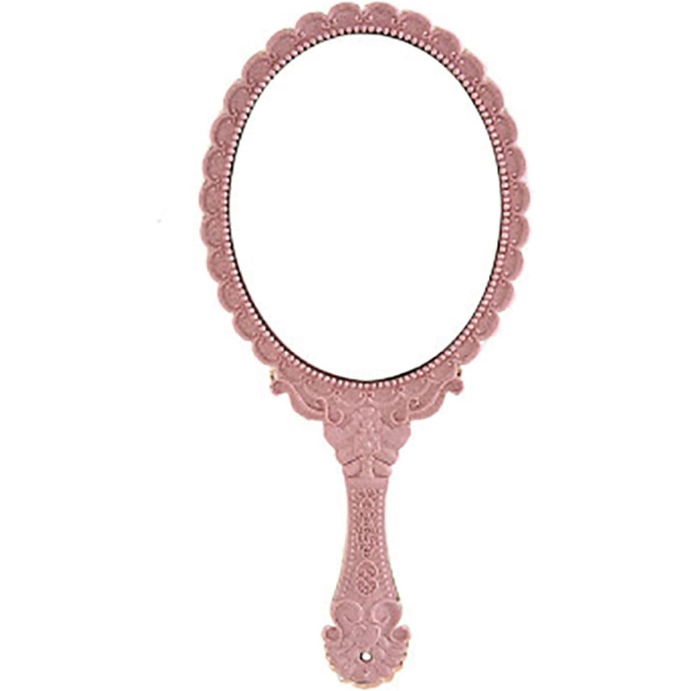 Spiegel Vintage engraving hand cosmetic mirror makeup mirror hand mirror handle salon makeup dresser cosmetic mirror for women mirror