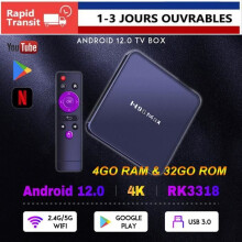 Android 12.0 Smart TV Box H96MAX V12 4GB 32GB RK3318 Dual Wi-Fi Media Player