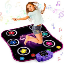 KAKOO Kinder-Tanzmatte – Bluetooth, LED, Geburtstags- oder Weihnachtsgeschenk für Mädchen