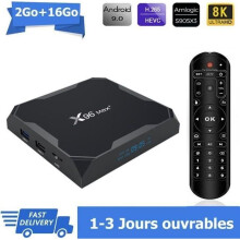 Android 9.0 TV-Box X96 MAX PLUS Amlogic S905X3 2GB 16GB Quad-Core H.265 4K Netflix Media Player Smart Media Box