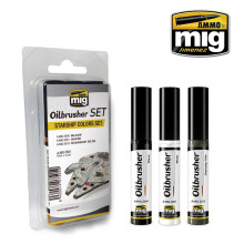 Ammo by Mig Oilbrushers Set - Starship Colors Set