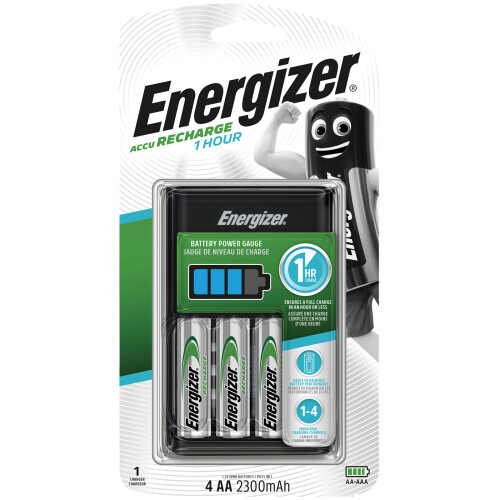 Energizer 1hr Chgr+4aa 2300 Mah 635042