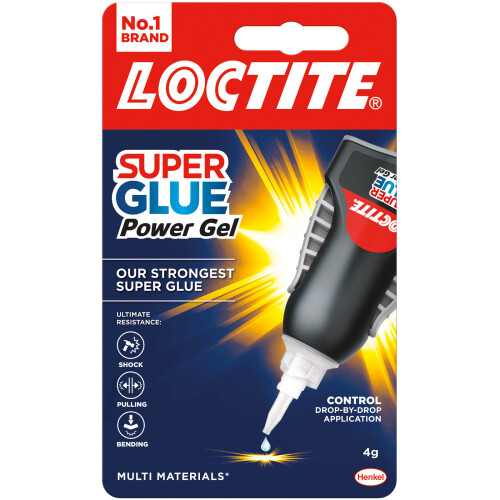 Loctite Loctite Super Glue Power Flex Control, Gel Bottle 4g