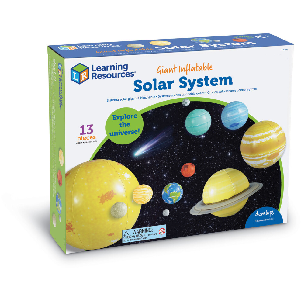 Learning Resources LRNLER2434 Giant Inflatable Solar System