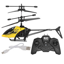 RC vrtulník na dálkové ovládání pro děti s LED světlem, technologie 2,4 GHz, gyroskopický stabilizátor s udržováním výšky, RC