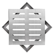 Invisible Stainless Steel Manhole Cover NonSlip Recessed Septic Tank 400x600x2.5mm Outdoor Inspection Cover For Yard