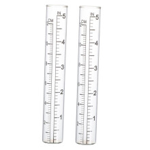 2erPack rain gaugeglass tubes accessories for the outdoor area rain gauge for monitoring of yard and garden 1
