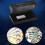 Compteuse de billets avec lampe UV LED, vérifie avec précision les éléments de sécurité de plusieurs devises et documents, idéale pour les 3
