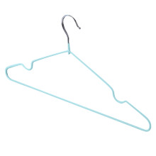 Cintre multifonctionnel pour armoires, surface respectueuse des tissus sans transfert de couleur, cintre fin avec âme en métal et revêtement en