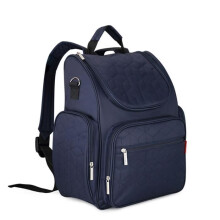 TOFERN Wickelrucksack – Blau – Alltag – 210D Nylon – 31 x 15 x 39 cm