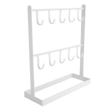 Décoration gain de place avec rangement de bijoux fonctionnel, présentoir multifonctionnel, support suspendu robuste, rangement de bijoux vintage
