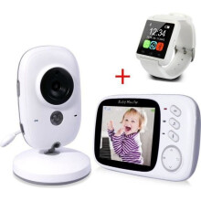 GeekMe Babyphone, kabellose Überwachungskamera, 3,2-Zoll-Bildschirm, VB603