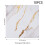 Living And Home 10Pcs Self-Adhesive Marble Pattern Wall Tile Stickers 6