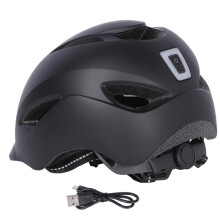 Adult Bike Helmet With Rechargeable Taillight And Reflective Strip Comfortable Lightweight Design Strong Practicability For Mountain Road Biking Scoot
