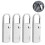 Upgraded Zipper Pull Replacement, Premium Material, Tool-Free Installation, Easy Replacement, Components Included, 4Pcs 2