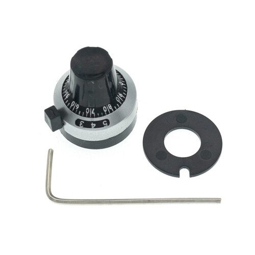 20 PIECES button for 3590S potentiometer 6.35 mm precise dial lockable cap