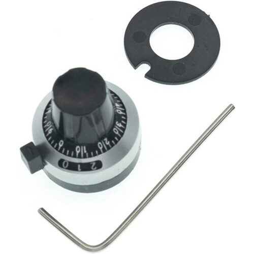 20 PIECES button for 3590S potentiometer 6.35 mm precise dial lockable cap 1
