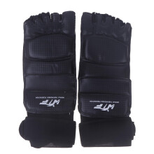 Sport Gloves Martial Taekwondo Leather Foot Hand Equipment Half Finger Protection Box Hand Foot Protection Garden One Color Foot XS 110130cm