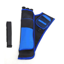 Arrow Quiver 3 Tubes Archery Arrows Quiver Holder Back Bag with Adjustable Belt Color3