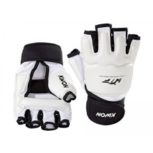 D Evolution WTF Rec Hand Guards Size L White