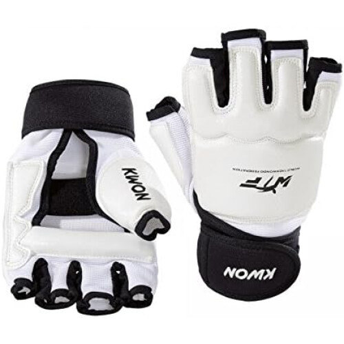 D Evolution WTF Rec Hand Guards Size L White 2