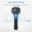 Wireless Barcode Scanner, Professional Handheld QR Code Reader with Long Standby Time for Supermarket Library Logistics Warehouse 3