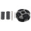 Βιομηχανικού βαθμού Omni Wheel48mm, πολυκατευθυντικό περιστρέψιμο νάυλον PE αντίστασης 1