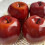 4 stuks decoratieve rode appels modellen accessoire voor 5