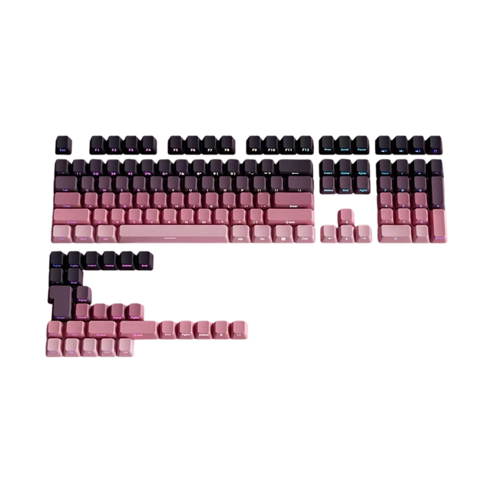 Ergonomic Keycap Set Pbt 133 Key Side Engraved-Blackberries 7704000522588