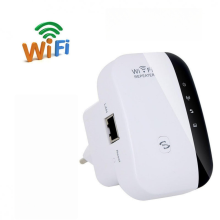 Wzmacniacz WLAN 2025, wzmacniacz WLAN 300 Mbit/s 2,4 GHz, wzmacniacz zasięgu WiFi z szybkim portem Ethernet, przycisk WPS, kompatybil