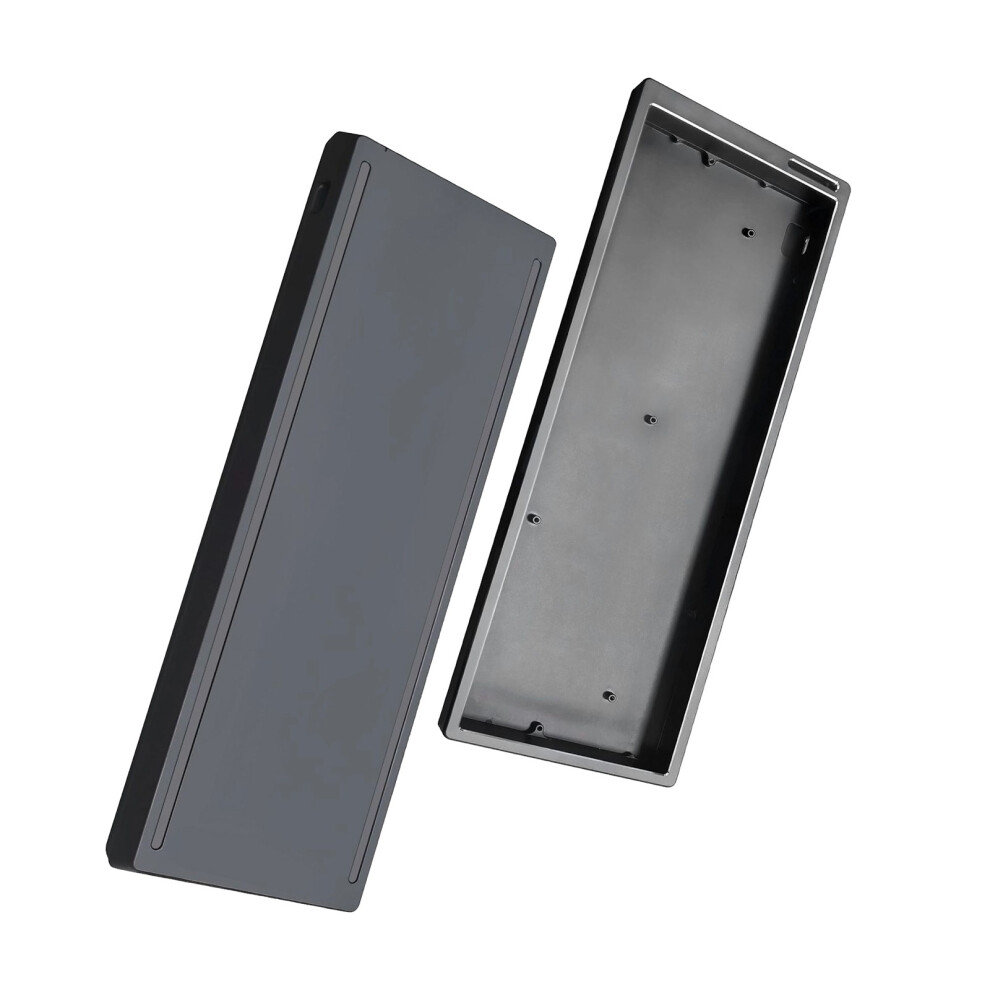 Professional Mechanical Keyboards Aluminum Case Ergonomic- Black 7704000522557