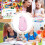 Doublesided tape roll  Scrapbooking adhesive runner dispenser  Pink 3