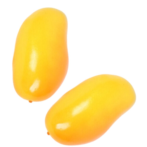 Set van 2 decoratieve namaakmango's voor-Gele mango