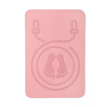 40 x 60 cm Pink Fitness Mat for Gym, Cardio, Home, Shock Absorption NonSlip
