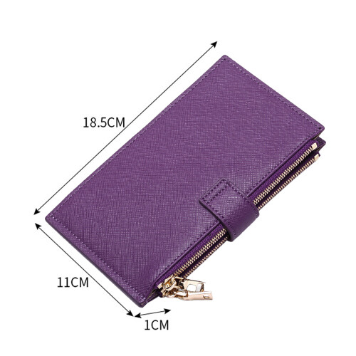 Πορτοφόλι πιστωτικών καρτών Chic Bifold, γυναικείο πορτοφόλι RFID με τσέπες για κέρματα 1