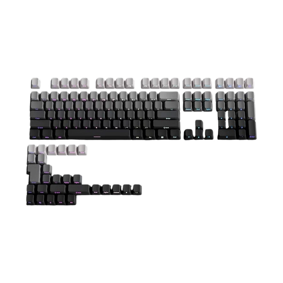 133 Keys Ergonomic Gradation Themed Keycap-Extreme Day Light 7704000522939