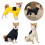 Hondenjumpsuits Waterdichte jas met capuchon-Wit 4XL 3