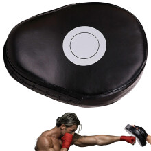 Boxing gloves, Curved boxing target, punch mitts, Shockabsorbing kick shield black