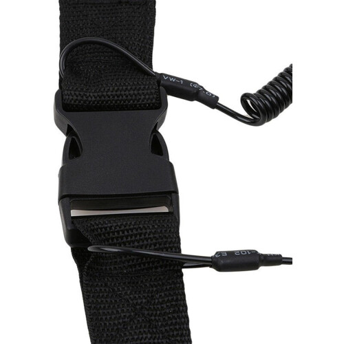Quick Release Neck Strap  Spiral Strap  Diving Spring Clip with Quick Release Buckle, Black 2