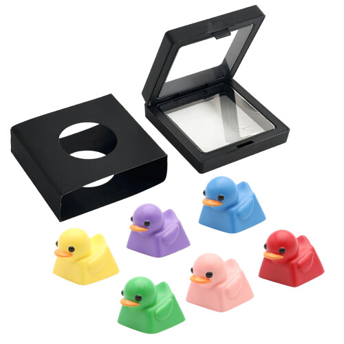 Duck Themed Keycap ESC Resin Keycaps For Mechanical-Red 1