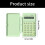 Vibranted Candy Color Calculator Featuring Clamshell -White 3