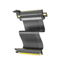 Le câble d'extension GPU PCIExpress4.0 prend en-180 degrés