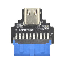 Efficient 19Pin to Type C Adapter Offering 10x Faster Data
