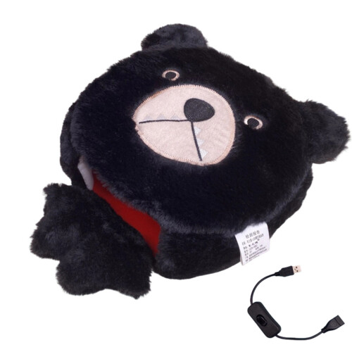 Ergonomic USB Mouse Mat Featuring Double Layer Plush Fabric-5 4